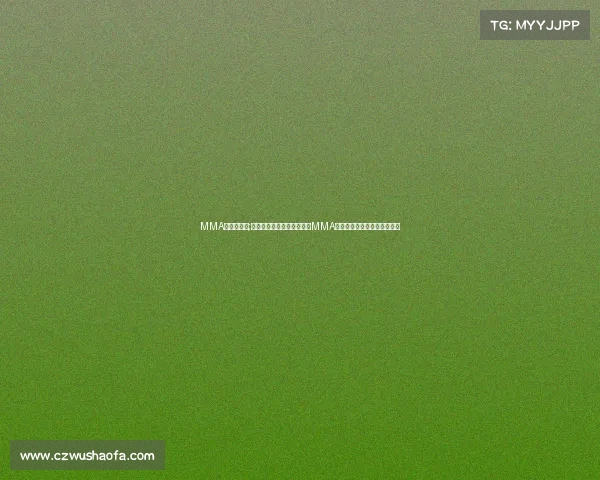 MMA有哪些赛事;深入探索综合格斗世界了解MMA有哪些全球顶级赛事比赛盘点